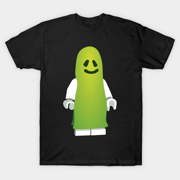 Spooky Lego Ghost T-Shirt by colbyfayock